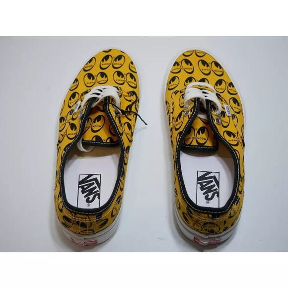 NEW VANS X MOONEYES AUTHENTIC 44 DX ANAHEIM FACTORY YELLOW MENS SIZE - 8.5 - Picture 2 of 15
